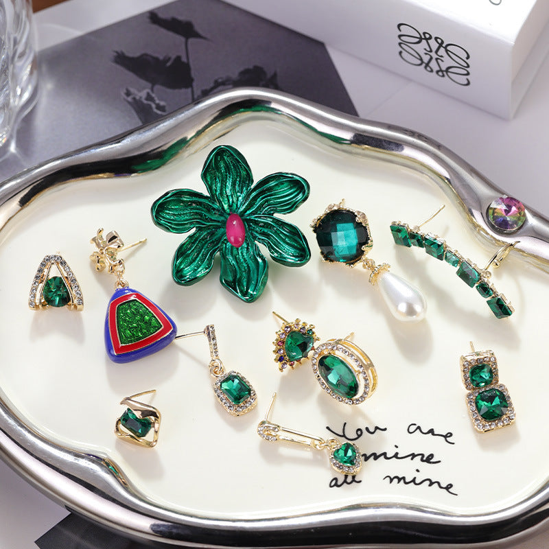 Fashion All-match Stud Earrings High-grade Women