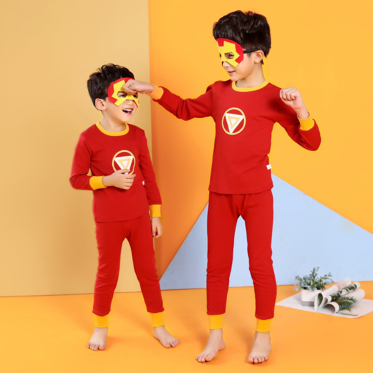 Cotton wool underwear set children's clothing