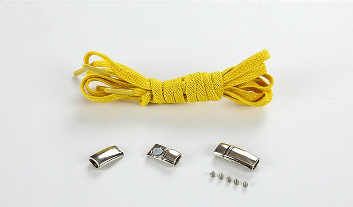 Lace-Free Laces With Magnetic Metal Buckle