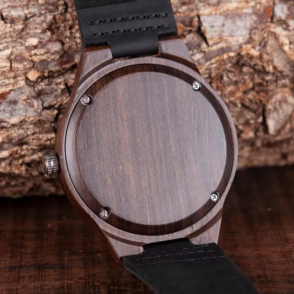 BOBO BIRD Watch Men Free Customized Personal Gift Quartz часы мужск Wristwatches for Anniversary Birthday Father's Day Dropshipp