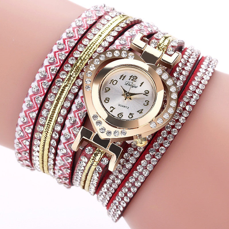 Diamond shaped watch