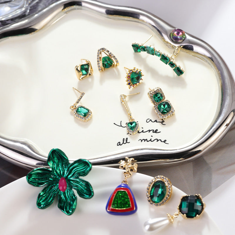 Fashion All-match Stud Earrings High-grade Women