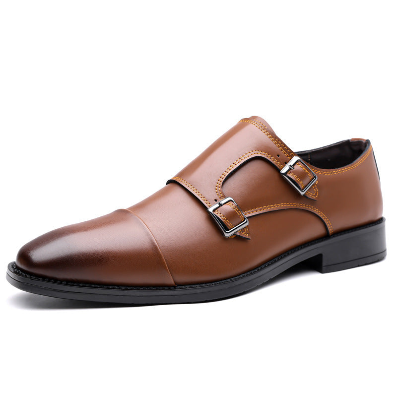 Leather Shoes Men's Business Shoes Oxford