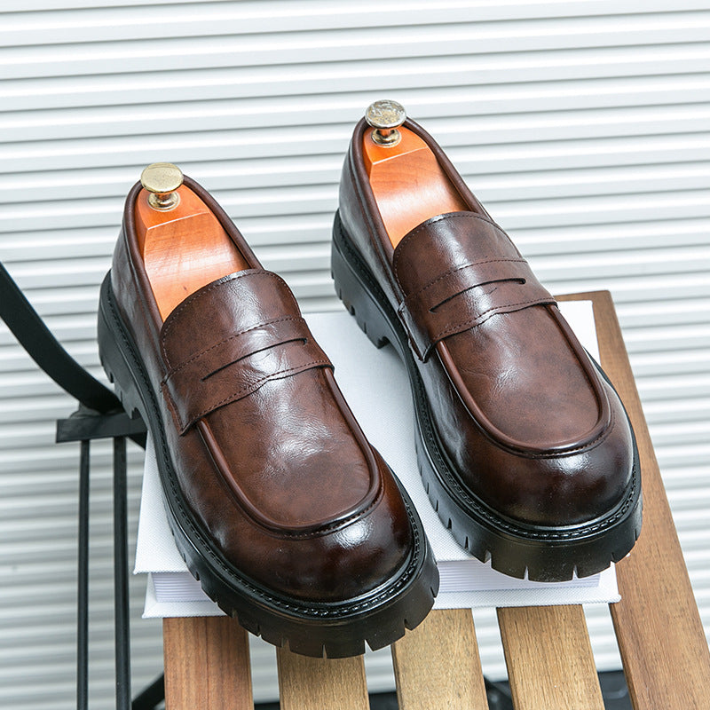 British Style Business Formal Wear Leisure Slip-on Trendy Shoes