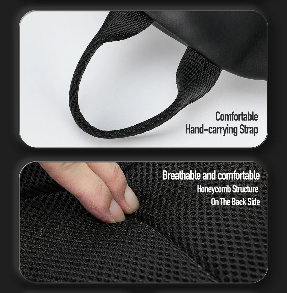 Waterproof Men's Chest Sling Bag Lightweight Crossbody Bag with Anti-Theft Pocket, Travel Shoulder Backpack for Daily Outdoor