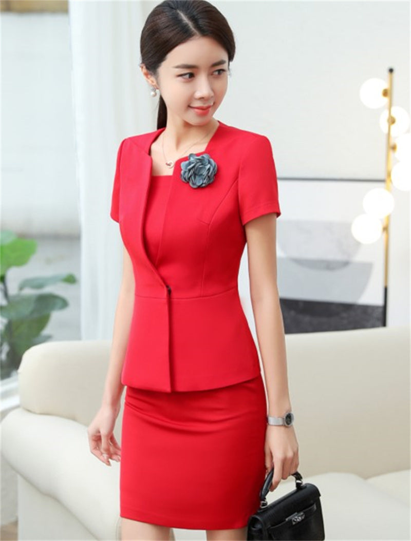 Professional Suit Lobby Manager Formal Jewellery Shop Overalls