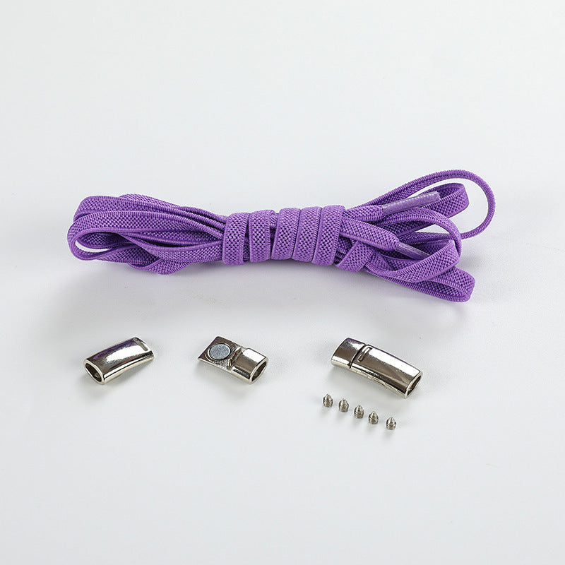 Lace-Free Laces With Magnetic Metal Buckle
