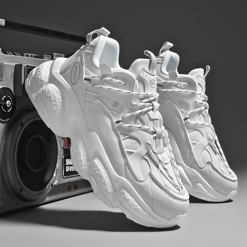 Ins Super Fire Paris Old Shoes Men And Women Trend Korean Version Of The Wild Net Red Putian Poisonous Thick-soled Casual Sneakers