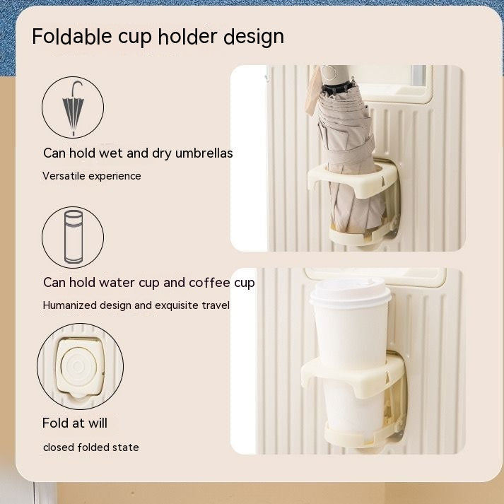 Luggage Women's Luggage Internet Men's Password Trolley Case Genuine Leather