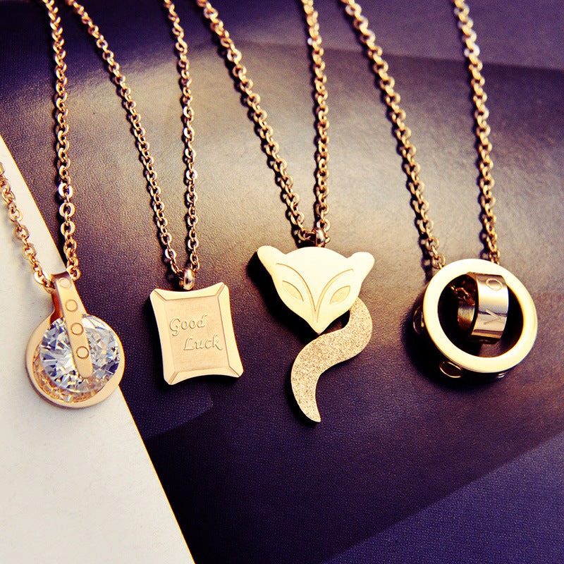 Rose Gold Clavicle Chain