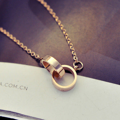 Rose Gold Clavicle Chain