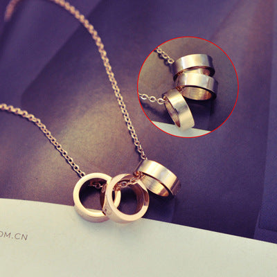 Rose Gold Clavicle Chain