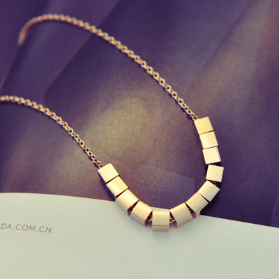 Rose Gold Clavicle Chain