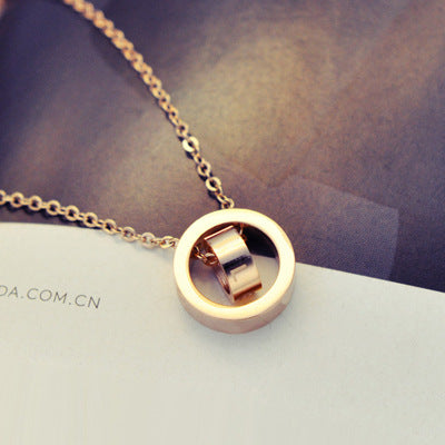 Rose Gold Clavicle Chain