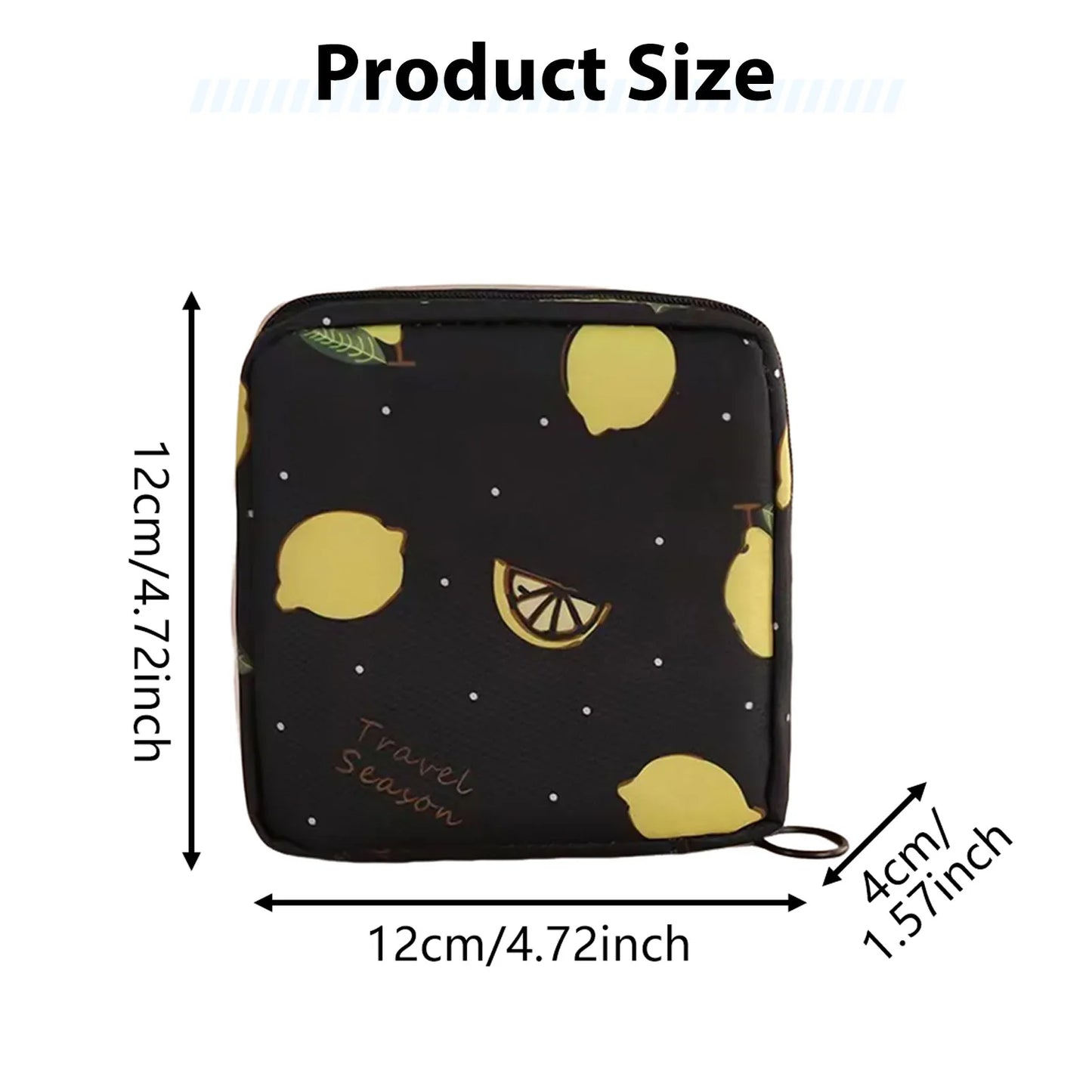 Portable Period Bag for Women Feminine Menstruation Holder Pouch Suitable for Sisters Daughters