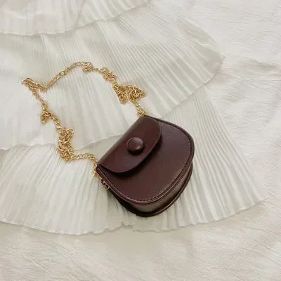 New Mini Women Shoulder Bag Coffee Black Yellow Small Crossbody Bags Fashion Earphone Lipstick Storage Bag