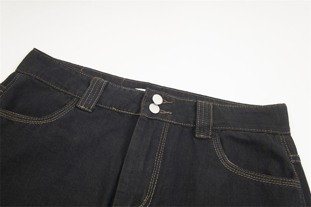 Fashion Straight Jeans For Men And Women