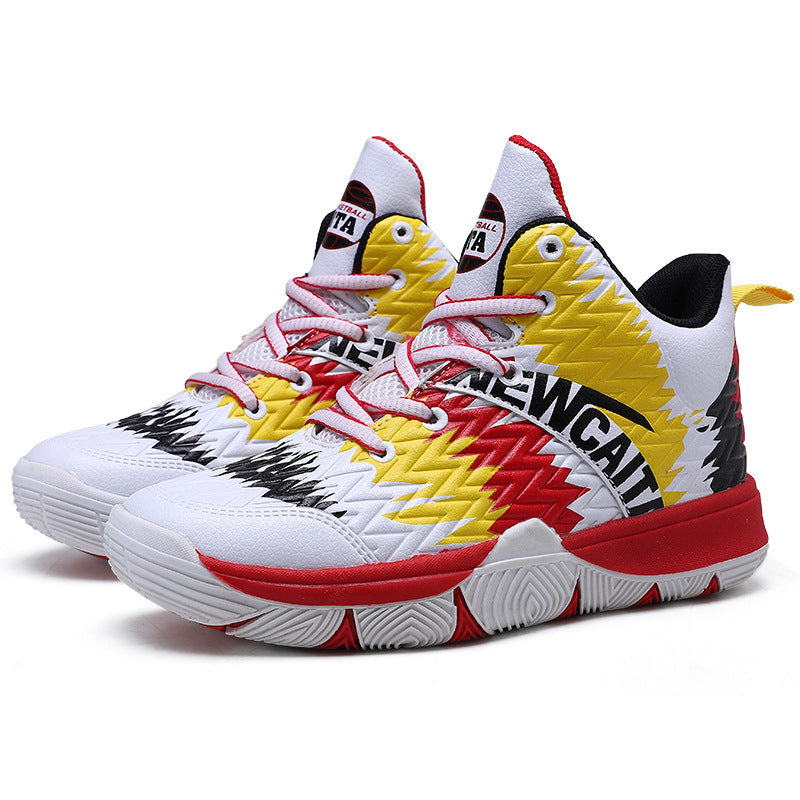 Camouflage Children's High-top Sneakers Outdoor Sports Shoes Actual Basketball