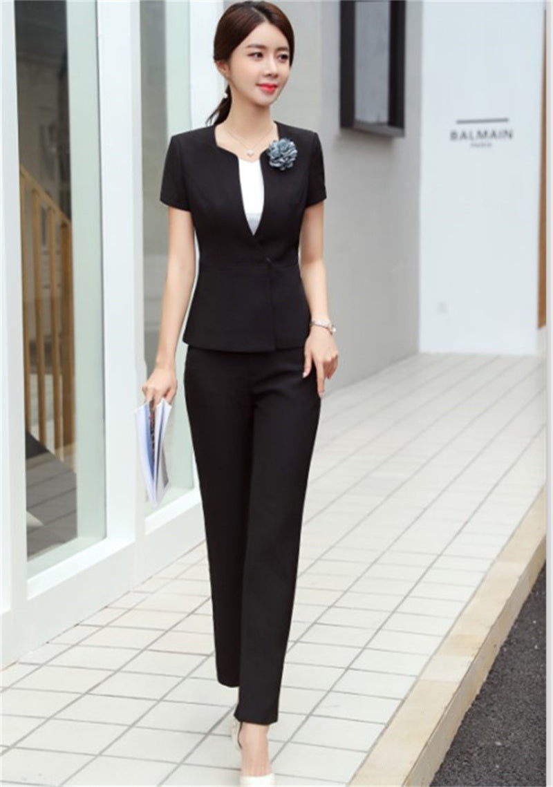 Professional Suit Lobby Manager Formal Jewellery Shop Overalls