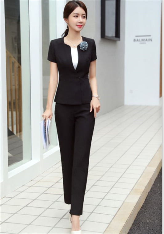 Professional Suit Lobby Manager Formal Jewellery Shop Overalls