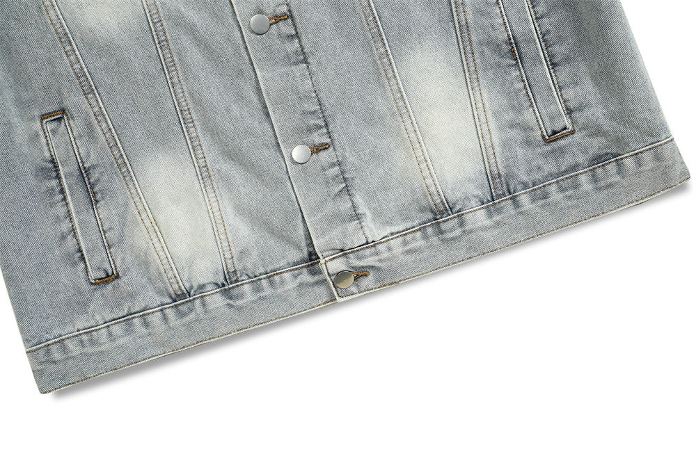 Skull Skeleton Denim Clothes Jacket Men