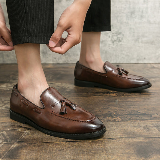 Tassel Slip-on Shoes Young Men