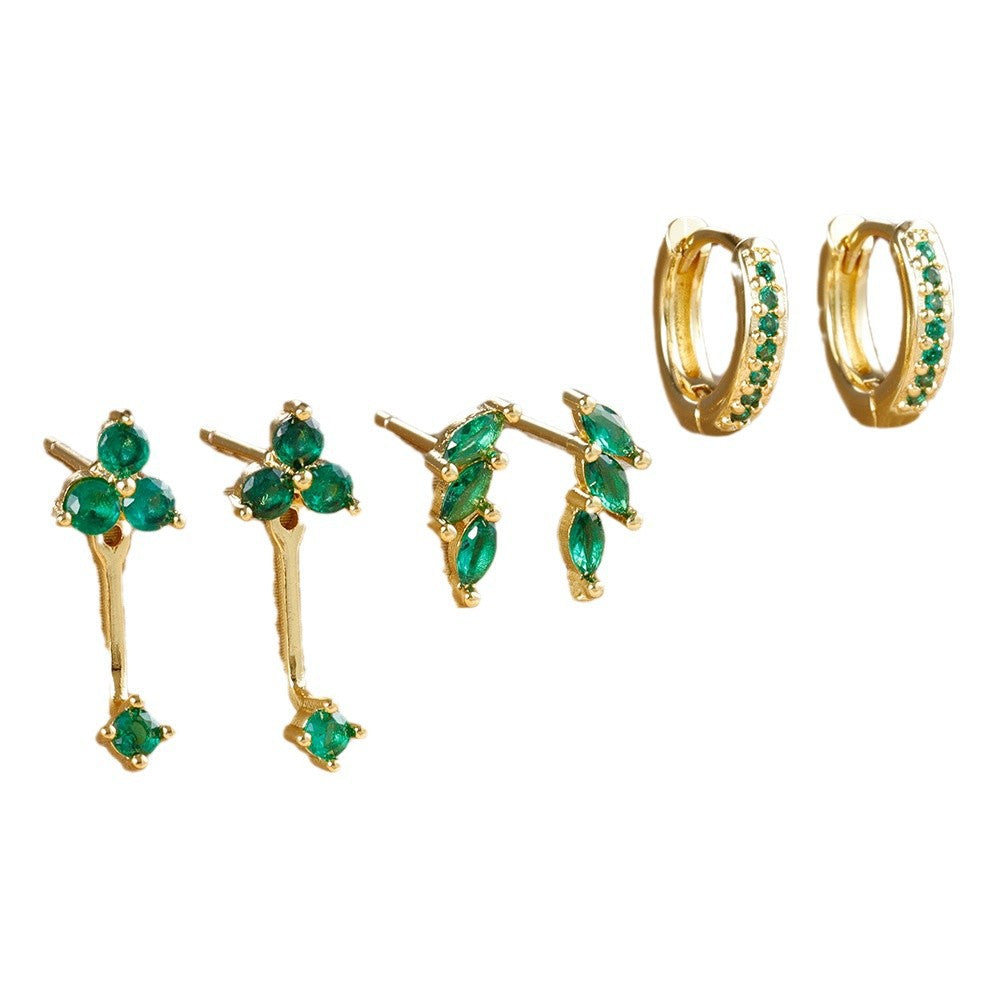 Ear Clip Copper Plated Real Gold Mori Style