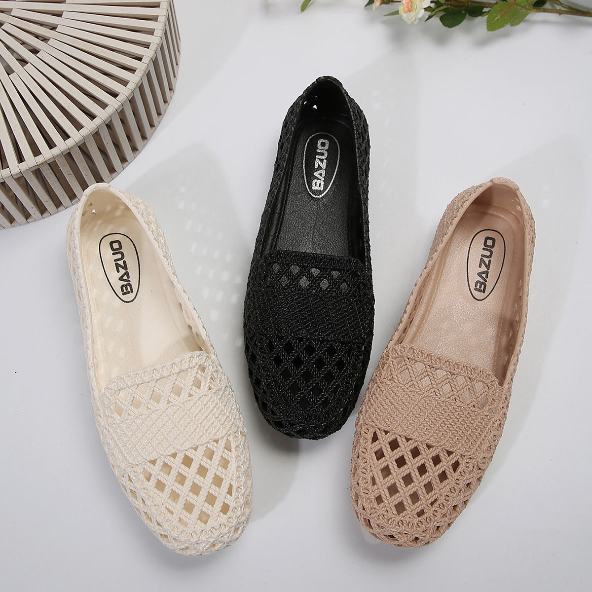 Mesh Breathable Outer Wear Leisure All-matching And Lightweight Women's Pumps