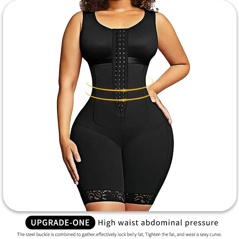 Plus Size One-piece Thin Breasted Belly Contracting Hip Lift Body Shaping Corset
