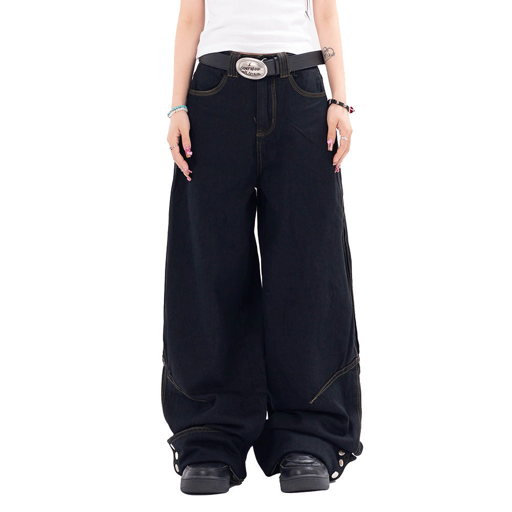 Fashion Straight Jeans For Men And Women