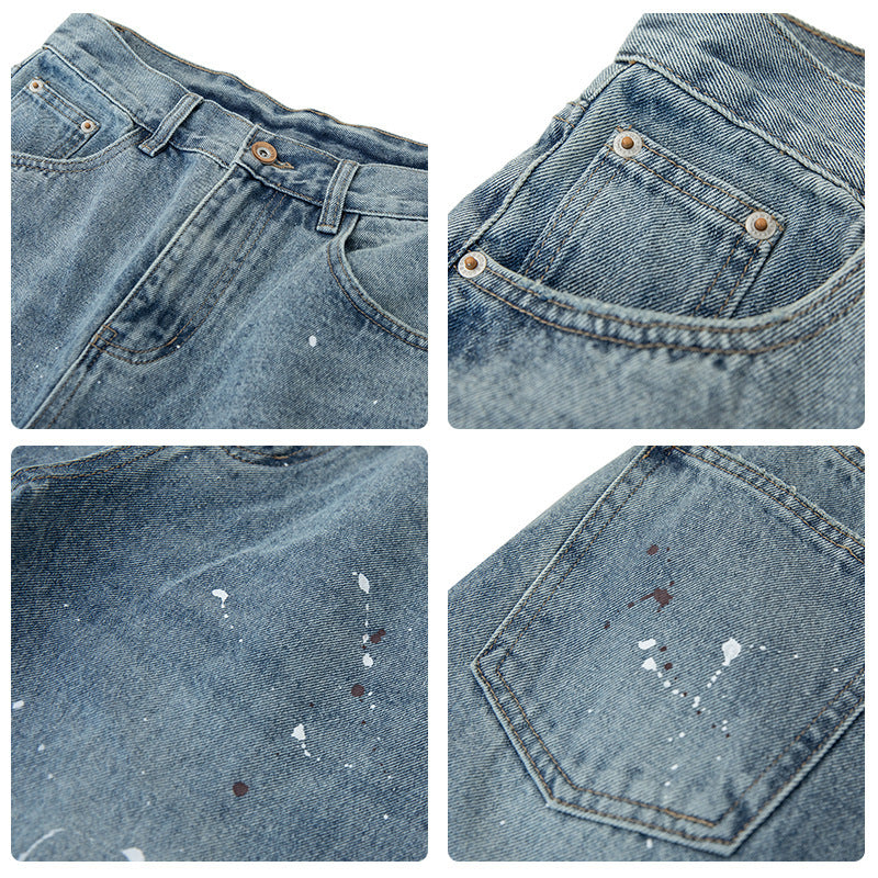 Fashion Straight Jeans For Men And Women