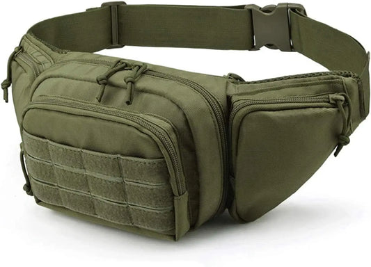 New Outdoor Multi functional Invisible Waist Attachment Bag for Men's Sports Storage Waist Bag Outdoor Tool Kit