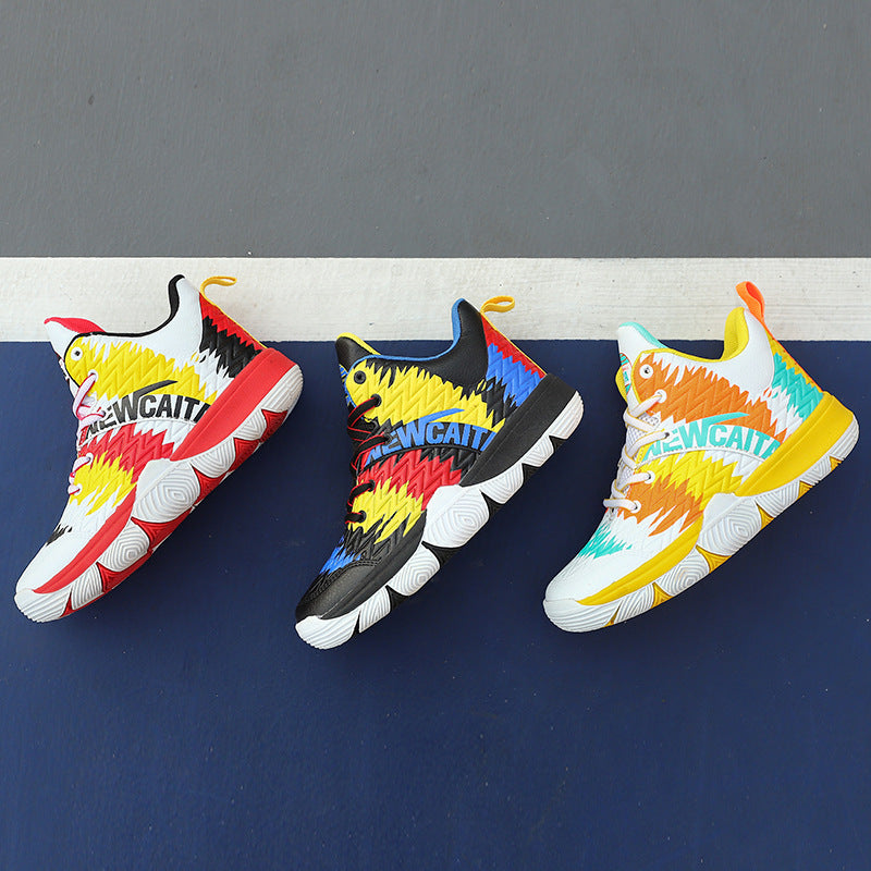 Camouflage Children's High-top Sneakers Outdoor Sports Shoes Actual Basketball