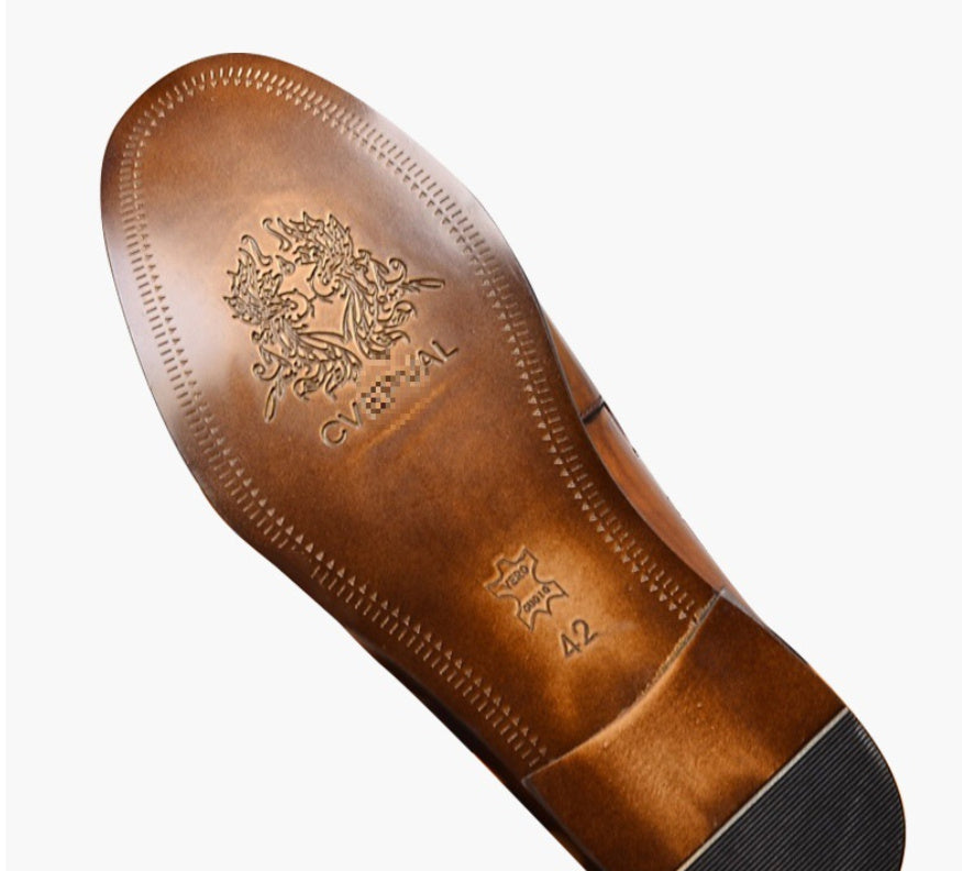 Men's Fashion Breathable Casual Leather Shoes