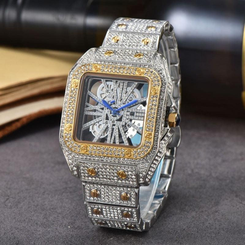Women's Watch Diamond Fashion Steel Belt